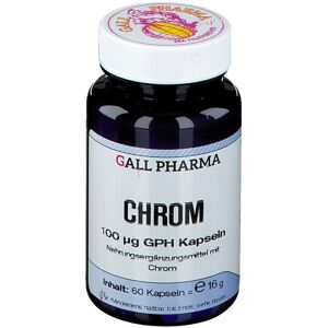 GALL PHARMA Chrom 100 µg GPH Kapseln 60 St