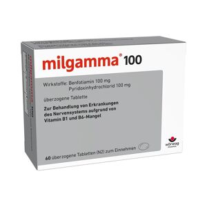 Milgamma 100 mg überzogene Tabletten 60 St Überzogene