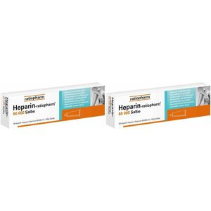 Heparin-Ratiopharm 60.000 Salbe Doppelpack 2x150 g