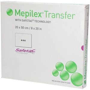 MÖLNLYCKE HEALTHCARE Mepilex Transfer Schaumverband 20x50 cm steril 4 St Verband