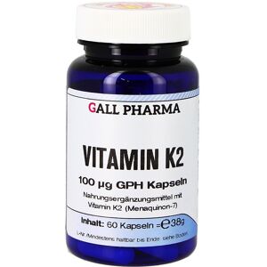 GALL PHARMA Vitamin K2 100 µg GPH Kapseln 60 St