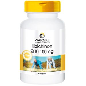WARNKE Ubichinon Q10 100 mg Kapseln 60 St