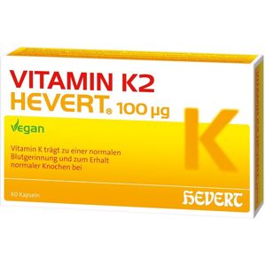 Vitamin K2 Hevert 100 µg Kapseln 60 St