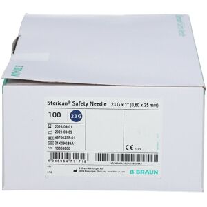 Sterican Safety Kanülen 23 Gx1 0,6x25 mm EU 100 St Kanüle