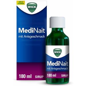 Wick MediNait mit Anisgeschmack Sirup 180 ml