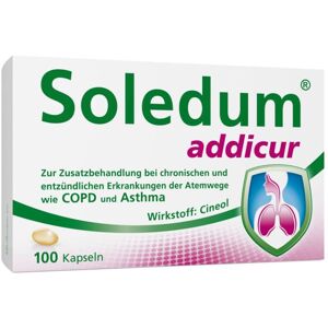 Soledum addicur 200 mg magensaftres.Weichkapseln 100 St magensaftresistente Weichkapseln