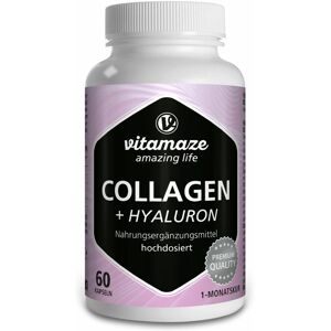 vitamaze Collagen 300 mg+Hyaluron 100 mg hochdosiert Kaps. 60 St Kapseln