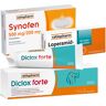 Hausapotheke Set Synofen 500 mg/200 mg Filmtabletten, LOPERAMID-ratiopharm akut 2 Filmt 1 St