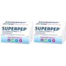 Superpep Reise Kaugummi Dragees 20 mg Doppelpack 2x20 St