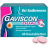 Gaviscon Dual 250mg/106,5mg/187,5mg Kautabletten 48 St