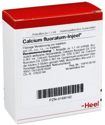 Heel Calcium Fluoratum Injeel® Ampullen 100 St Ampullen