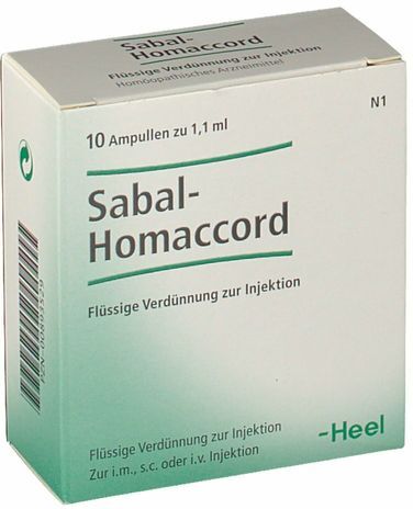 Heel Sabal-Homaccord® Ampullen 10 St Ampullen