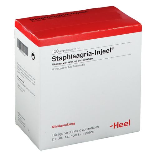 Heel Staphisagria-Injeel® Ampullen 100 St Ampullen