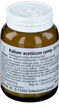 WELEDA Kalium Acetic. Comp. D3 Trituration 50 g Trituration