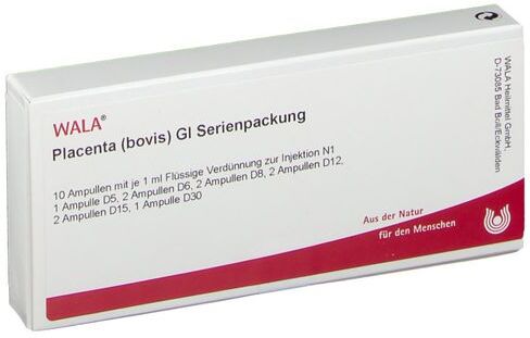 WALA® Placenta Bovis GL Serienpackung Ampullen 10X1 ml Ampullen