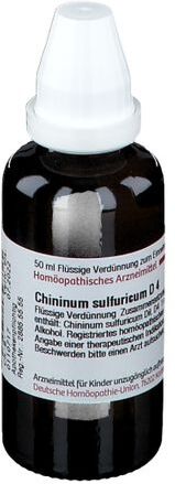 DHU Chininum Sulfuricum D4 50 ml Dilution