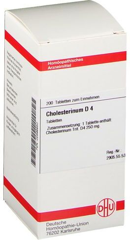 DHU Cholesterinum D4 200 St Tabletten