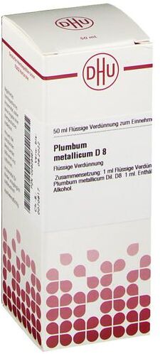 DHU Plumbum Metallicum D8 50 ml Dilution