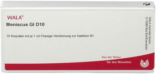 Wala® Meniscus Gl D 10 10X1 ml Ampullen