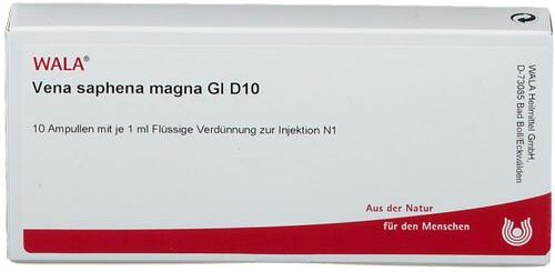 Wala® Vena saphena magna Gl D 10 10X1 ml Ampullen