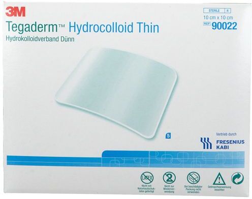 FRESENIUS KABI Tegaderm Hydrocolloid 10 x 10 cm 5 St Verband