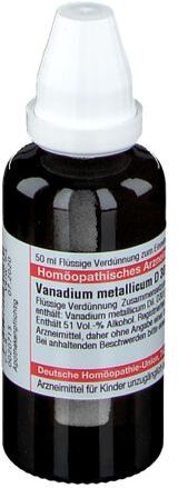 DHU Vanadium Metallicum D30 50 ml Dilution