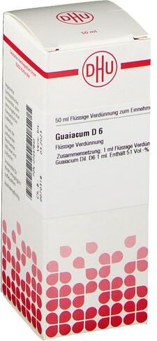 DHU Guaiacum D6 50 ml Dilution