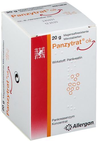 Panzytrat® Panzytrat Ok Microtabl.magensaftr. 20 g Tabletten magensaftresistent