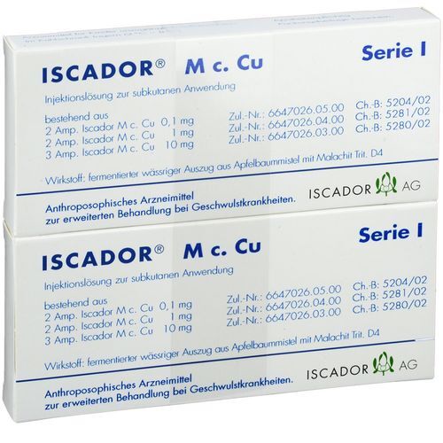 Iscador® M c. Cu Serie I 14X1 ml Injektionslösung