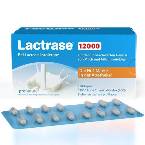 Lactrase® 12000 FCC 150 St Kapseln