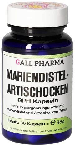 Hecht-Pharma GmbH Gall Pharma Mariendistel-Artischoken GPH Kapseln 60 St Kapseln