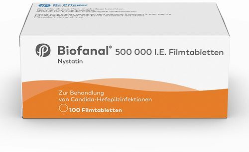 Dr. Pfleger Arzneimittel GmbH Biofanal® 500.000 I.e. 100 St Filmtabletten