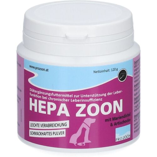 Pro Zoon Hepa Zoon PLV F Hunde+Katzen 120 g Pulver