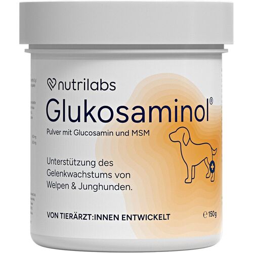 Nutrilabs Glukosaminol Kleintier Plv.f.Welpe/Hund i.Wachstum 150 g Pulver