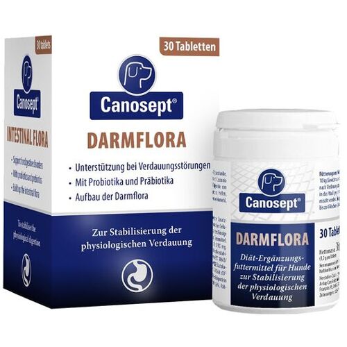 Canosept Darmflora Tabletten f.Hunde 30 St