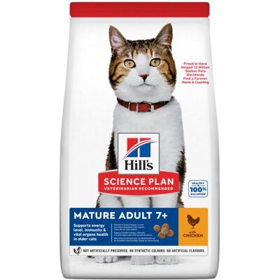 Hill's Feline Science Plan Reife Hähnchen - 3kg Hill's Feline Science Plan Reife Hähnchen - 3kg