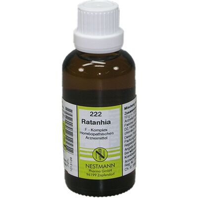 NESTMANN Ratanhia F Komplex Nr.222 Dilution 50 ml NESTMANN Ratanhia F Komplex Nr.222 Dilution 50 ml