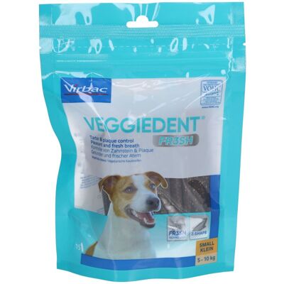 Virbac VeggieDent Fr3sh Kausticks Klein 10kg - Hundezahnpflege Virbac VeggieDent Fr3sh Kausticks Klein 10kg - Hundezahnpflege