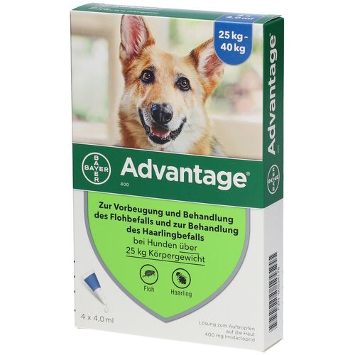 advantage® 400 für Hunde 1X4 St Lösung