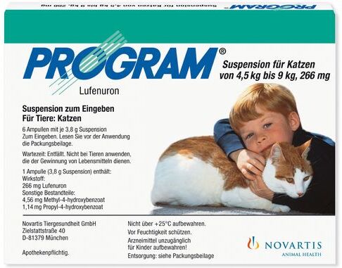 Program® Suspension für Katzen von 4,5 kg bis 9 kg 6 St Ampullen