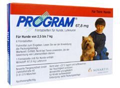 Program® für Hunde 67,8 mg 6 St Filmtabletten