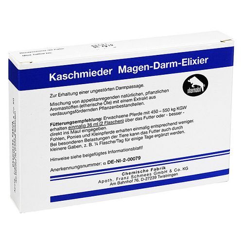 Pharmamedico Kaschmieder Magen-Darm-Elixier Vet 6X18 ml Elixier