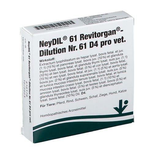 vitOrgan NeyDIL® Revitorgan®- Dillution Nr.61 D4 5X2 ml Ampullen