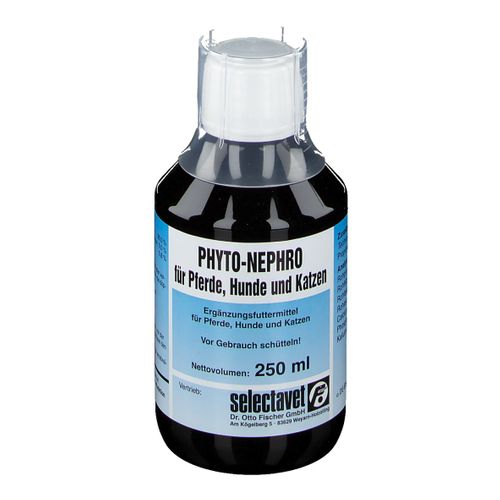 selectavet Phyto-Nephro für Pferde, Hunde und Katzen 250 ml Flüssigkeit