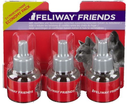 Feliway® Friends Nachfüllpack 3x48 ml Flüssigkeit