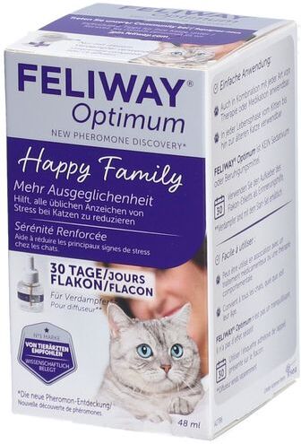 CEVA TIERGESUNDH. GMBH Feliway® Optimum Happy Family Nachfüllflakon 48 ml