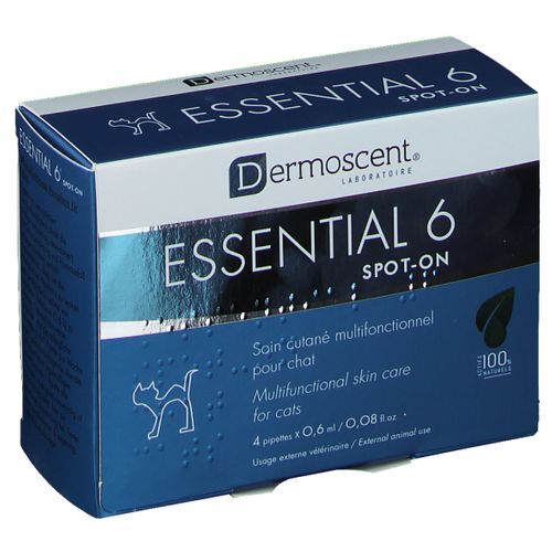 Dermoscent® Essential 6® spot-on Katze 4 St Einzeldosispipetten