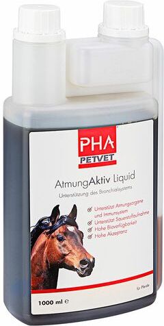 PHA AtmungAktiv Liquid für Pferde 1000 ml Sirup