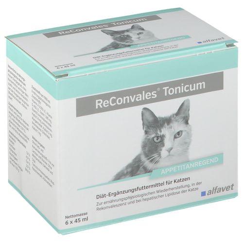 alfavet ReConvales® Tonicum für Katzen 6X45 ml Tonikum
