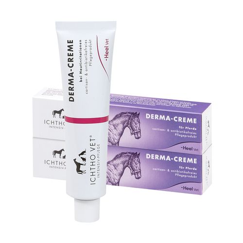 Heel Ichtho Vet® Derma-Creme für Pferde 2X50 g Creme